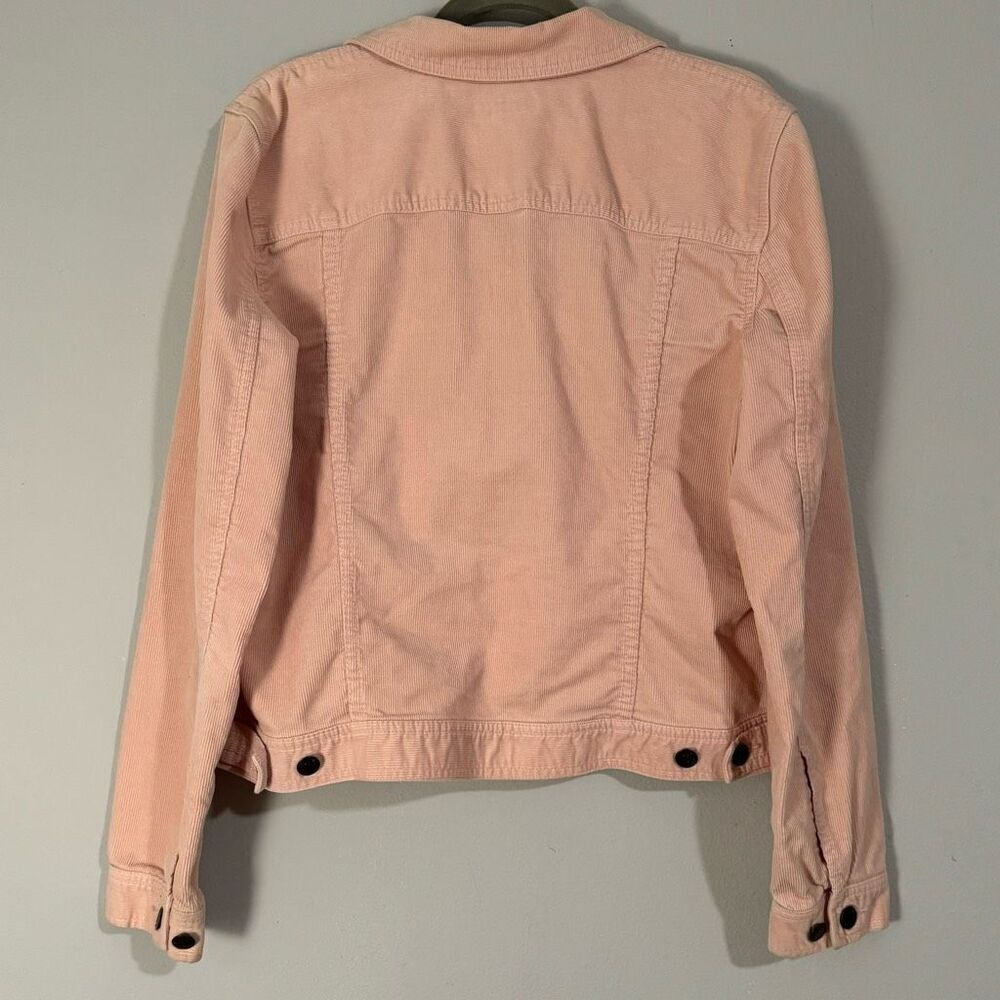 Lauren Jeans Company Ralph Lauren Pink Cotton Corduroy Jacket L - Picture 4 of 6